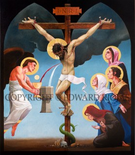 CRUCIFIXION copyright