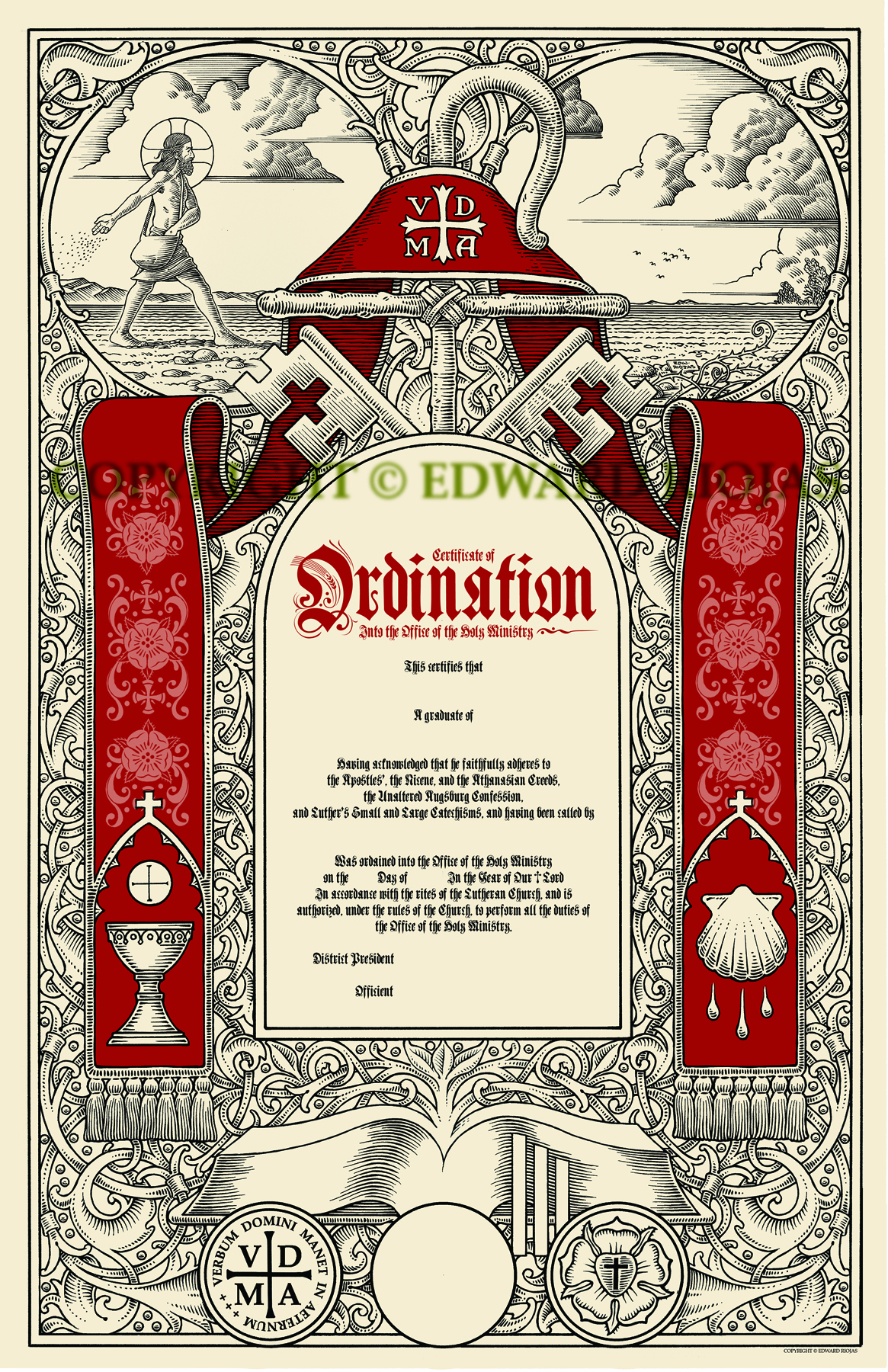 ORDINATION copyright