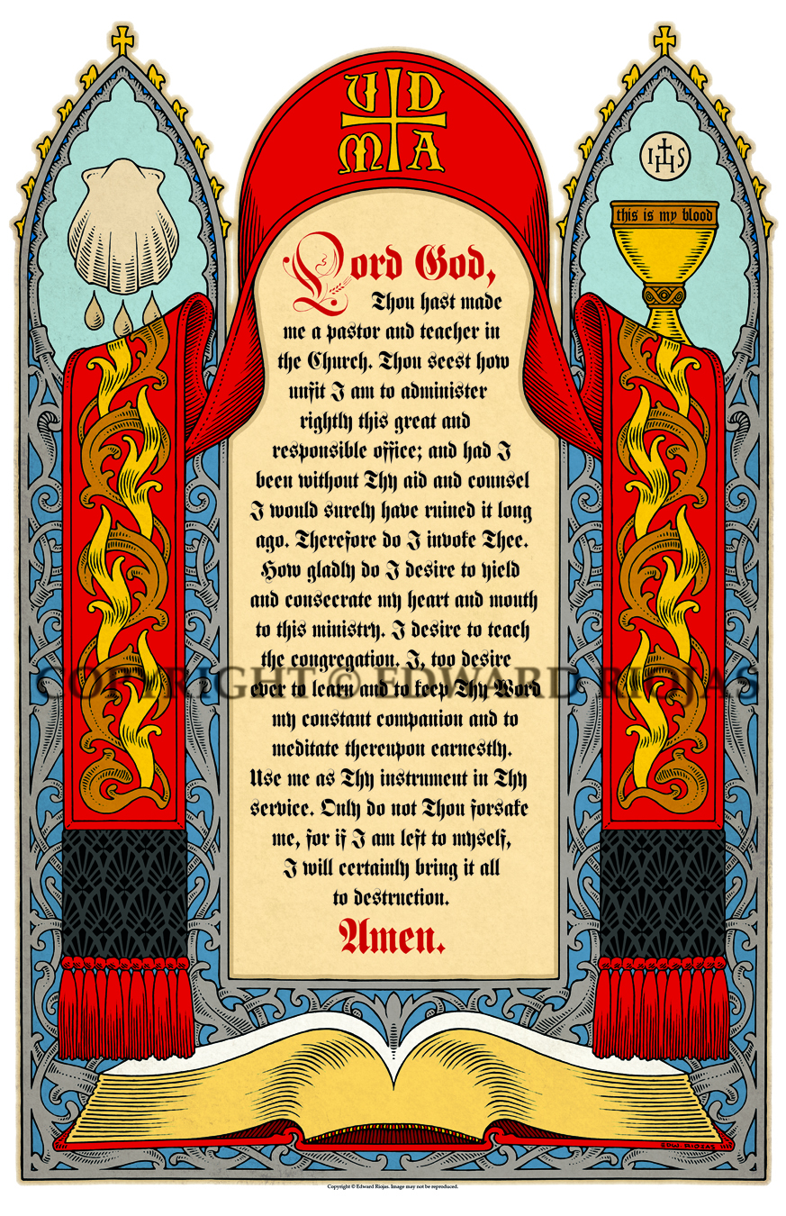 SACRISTY PRAYER NEW copyright