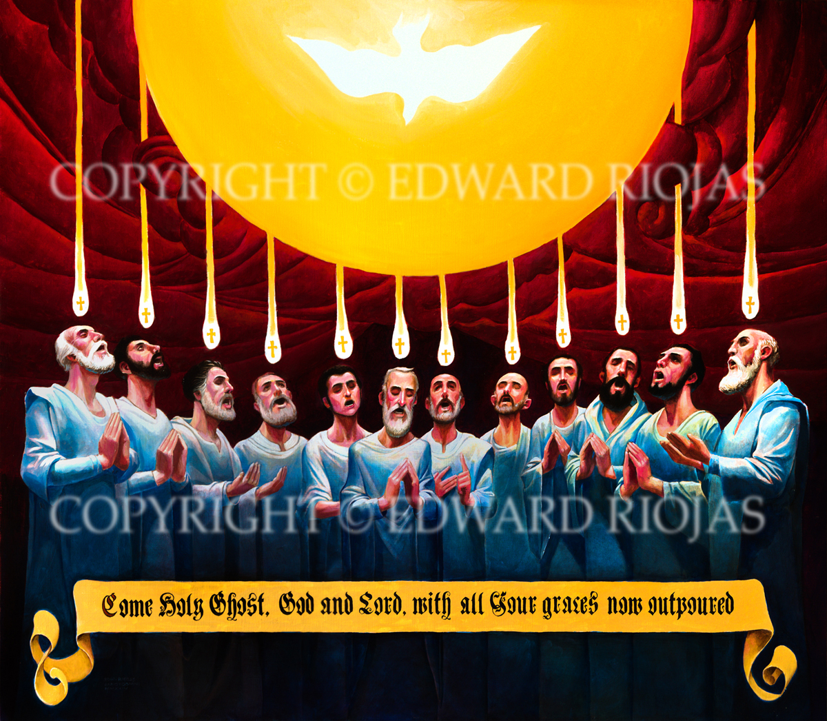 COME HOLY GHOST copyright