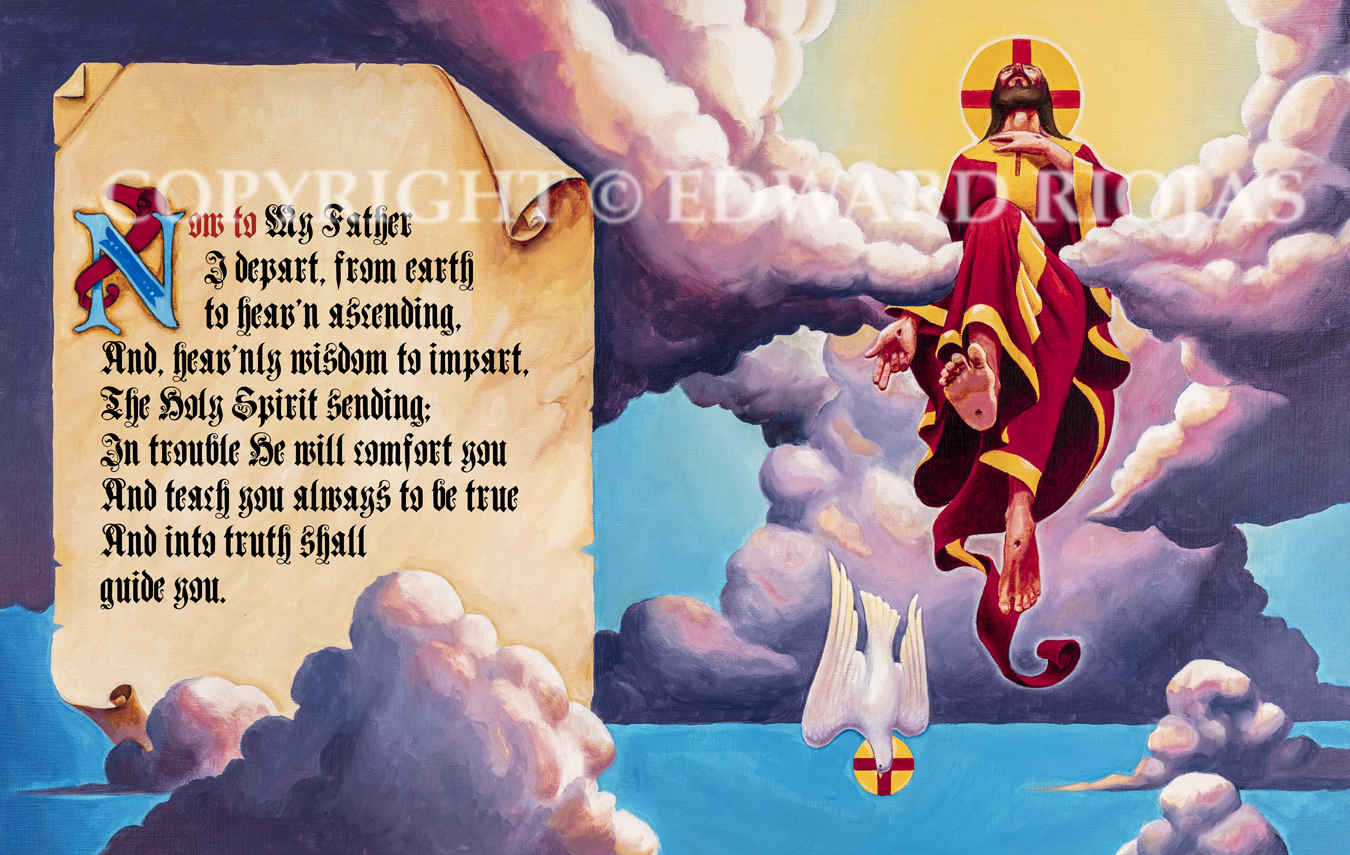 DEAR CHRISTIANS ASCENSION SPREAD copyright