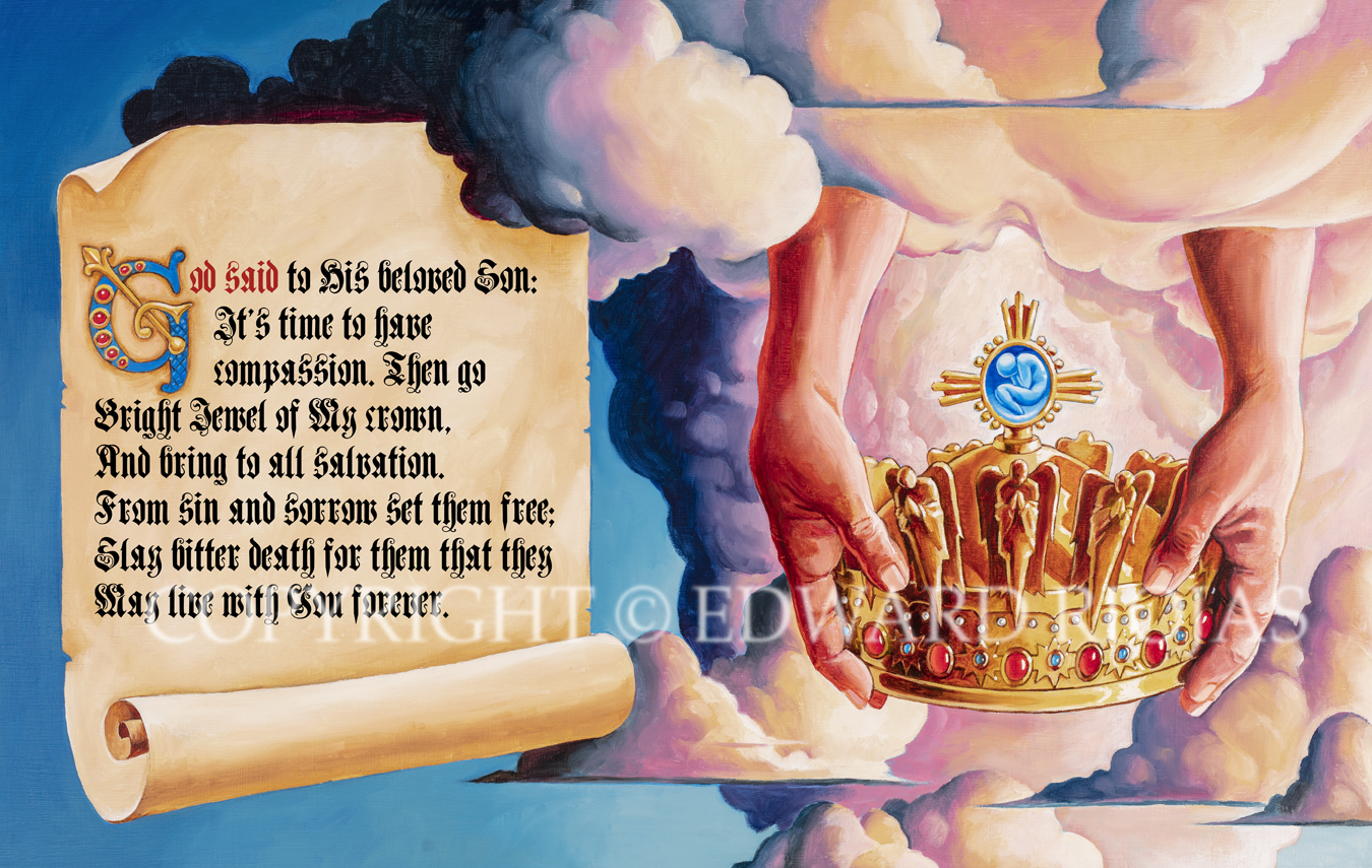 DEAR CHRISTIANS CROWN SPREAD copyright